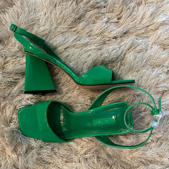 Topshop Two Part Block Heel, Size 9 NWOT - Picture 3 of 12